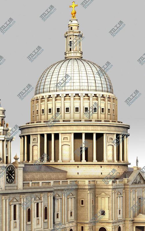 images/goods_img/202104093/3D model St. Paul's Cathedral, London/3.jpg
